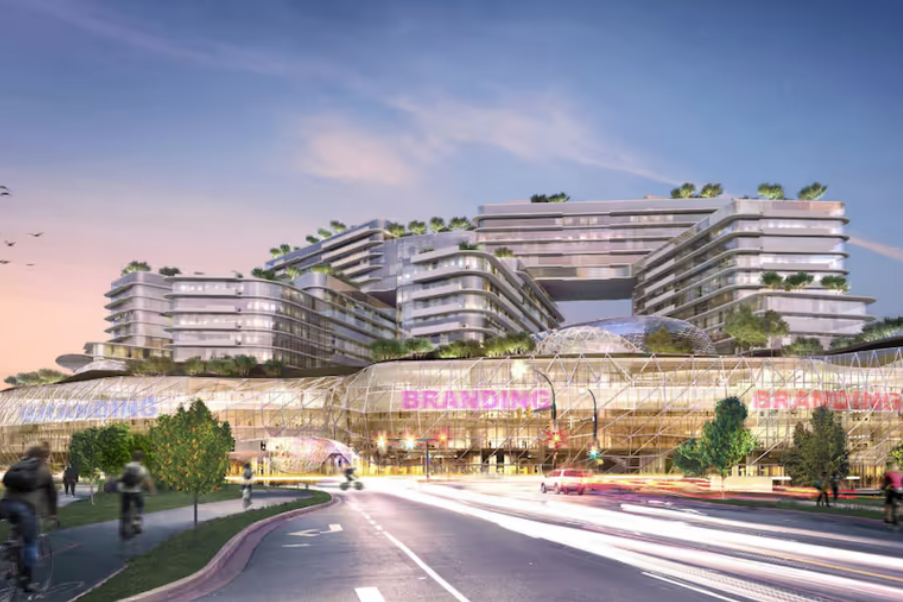 温哥华量子公园效果图(图片来自Concord Pacific)