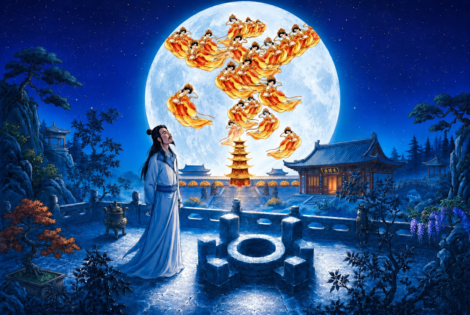 李白诗传：病卧扬州，静夜思乡（上）