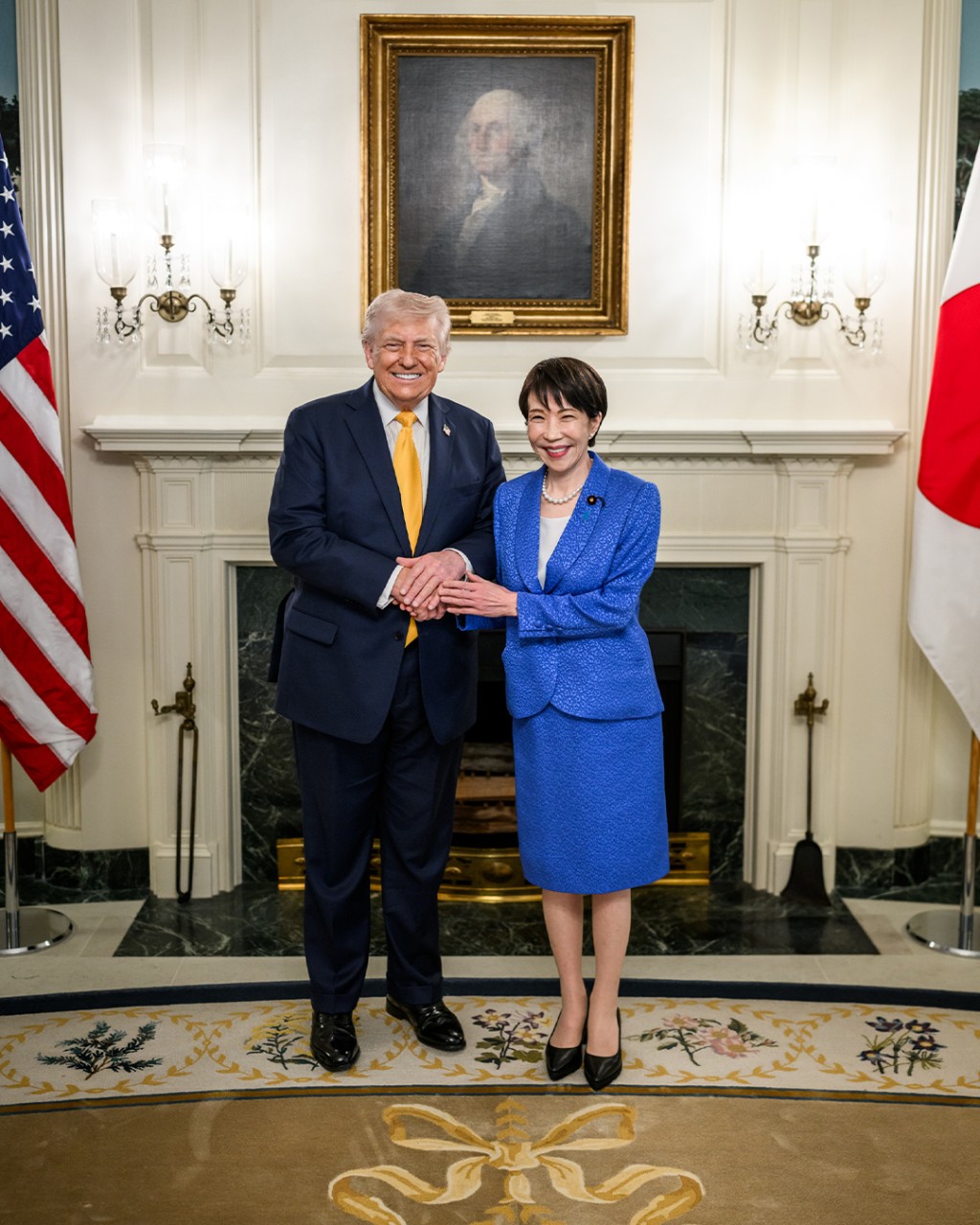 今年3月,白宫发放多张高市早苗访美期间与特朗普见面的照片。IG@whitehouse 今年3月,白宫发放多张高市早苗访美期间与特朗普见面的照片。IG@whitehouse