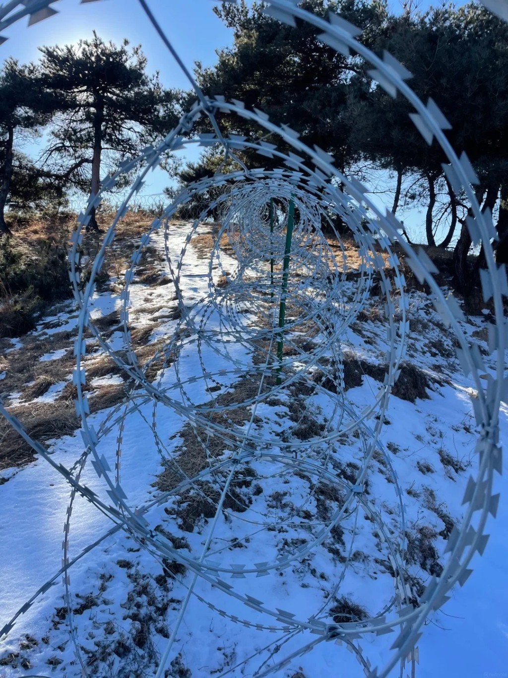 泰山景区被135公里刀片铁丝网围封,惹来强烈批评。小红书 泰山景区被135公里刀片铁丝网围封,惹来强烈批评。小红书