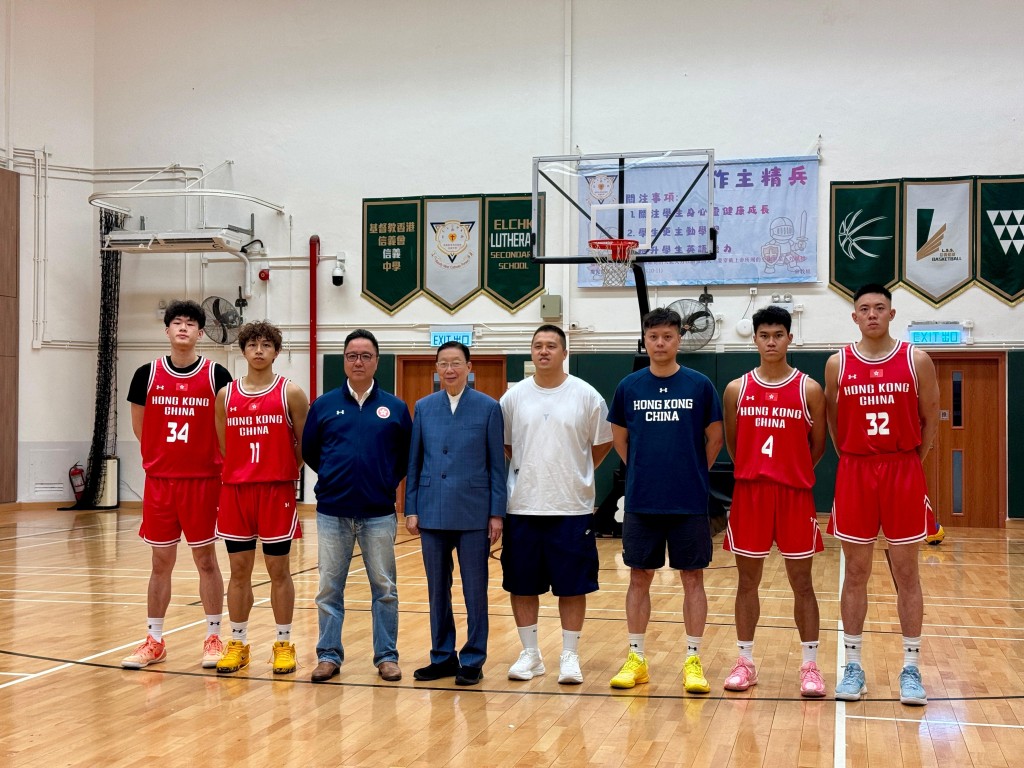 港队三人篮球队明日出发。杨功煜摄 港队三人篮球队明日出发。杨功煜摄