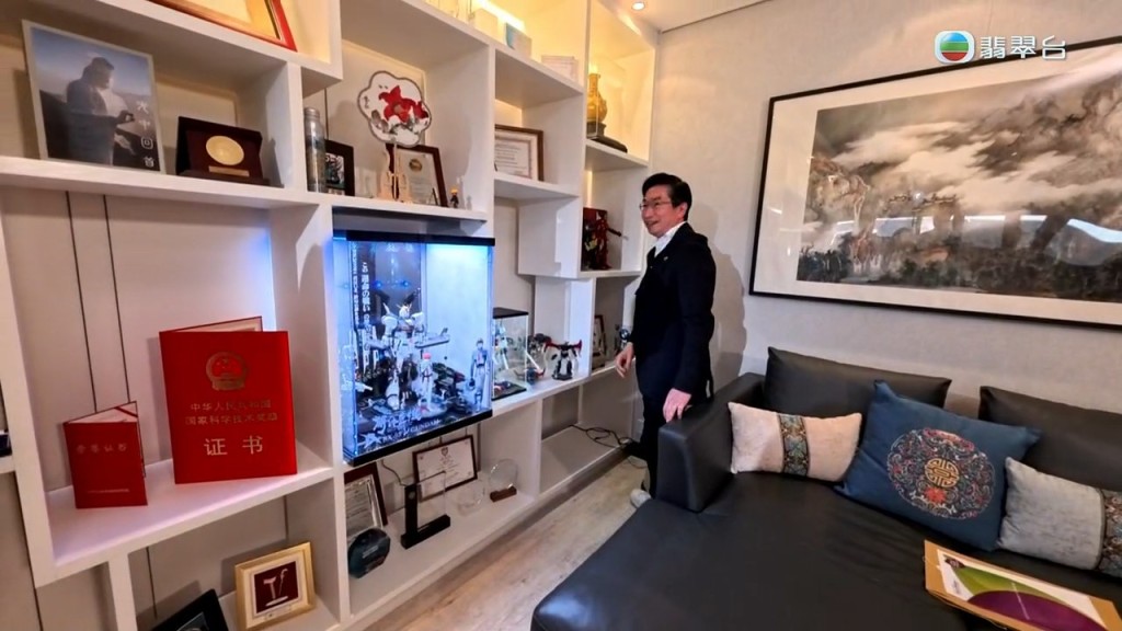 赵伟仁院长也爱拼模型。