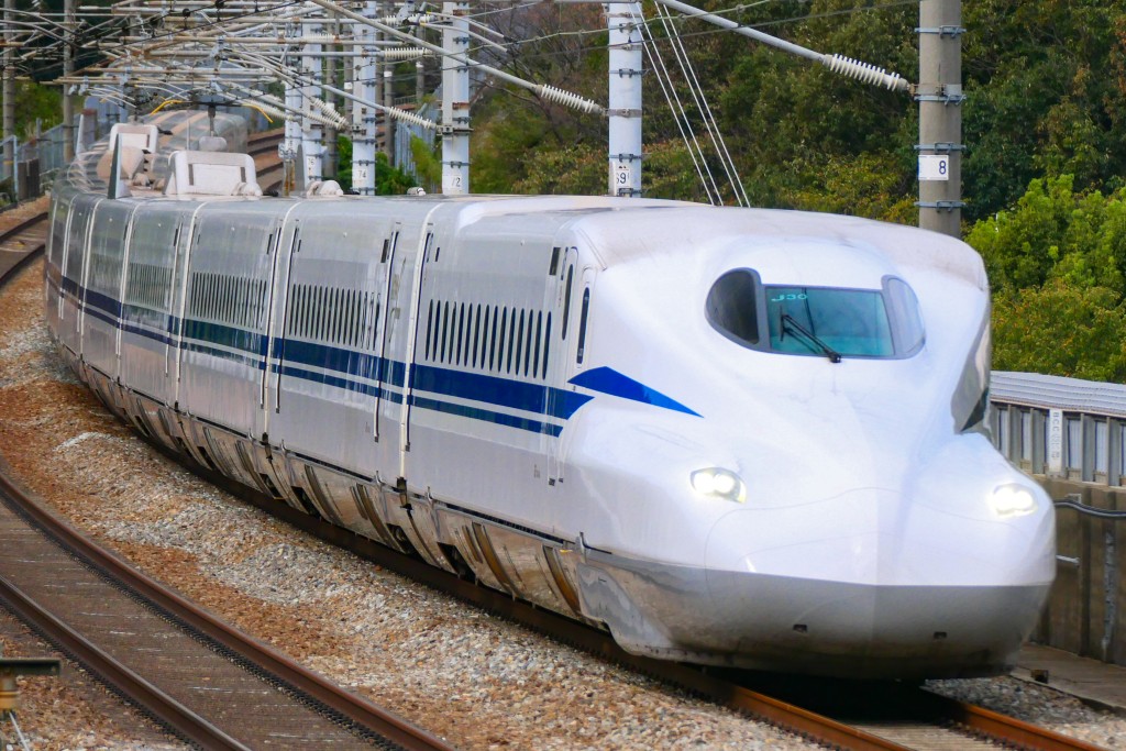 山阳新干线列车。维基百科 山阳新干线列车。维基百科