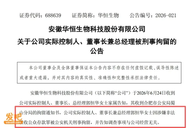 48小时梦碎 70亿女首富敲钟前夜突然被抓