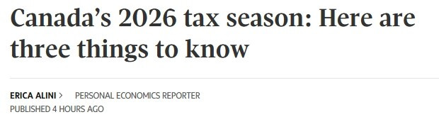 2026报税季开始！CRA取消纸质税单，这些文件只能网上看