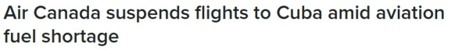 突发！加航紧急停飞古巴，需派空机接回3000名乘客！