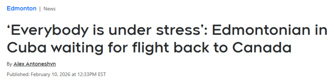 度假变滞留! 加拿大女子: 古巴一片混乱, 不知道会发生什么!