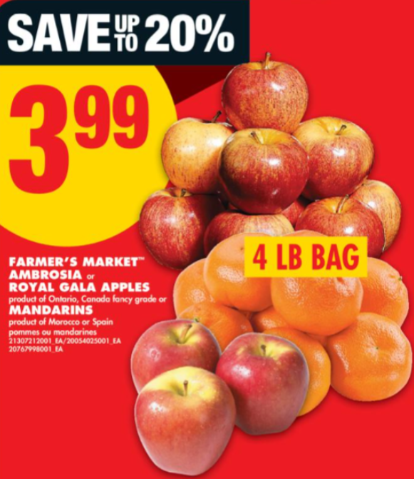 本周特价: 中国富士$0.98 提子$1.95 爆火巧克力乳酪$3.99