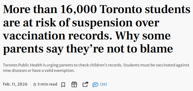 紧急通知! 多伦多超1.6万名学生面临停学处分! 家长崩溃又愤怒