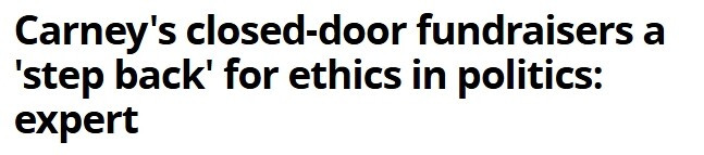 加拿大总理卡尼到中餐馆发红包，办自由党筹款宴门票1775加元！