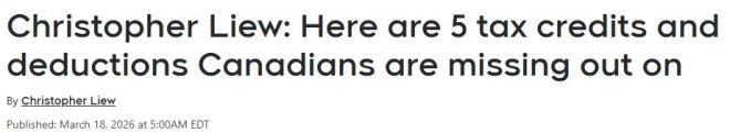 白白丢钱！加拿大报税这5项最容易漏，很多人少拿$3000+