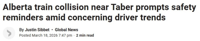 又出事！火车撞卡车险酿惨剧，专家：加拿大司机越来越自私！