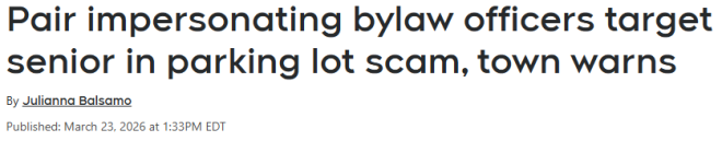 安省知名超市惊现"假执法"开罚单, 已有居民中招! 政府发警告