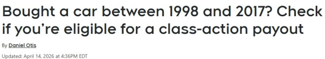 领钱！1998-2017购车者注意：价格操控赔款开放，100万人可申领