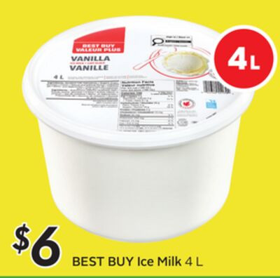 Best Buy 冰淇淋牛奶 4L