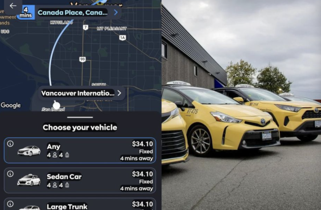 温哥华老牌公司推出全新叫车App！价格大幅低于Uber！