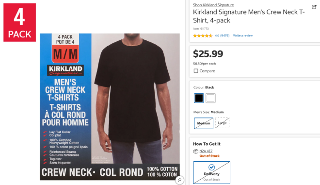 Costco自有品牌Kirkland内衣被吐槽质量大降! 大批网友失望!