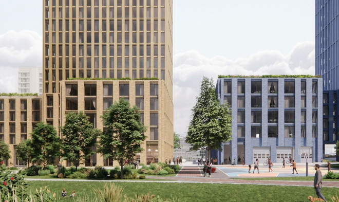 Mount Joy Transit-Oriented Community, Markham, designed by Arup for Infrastructure Ontario