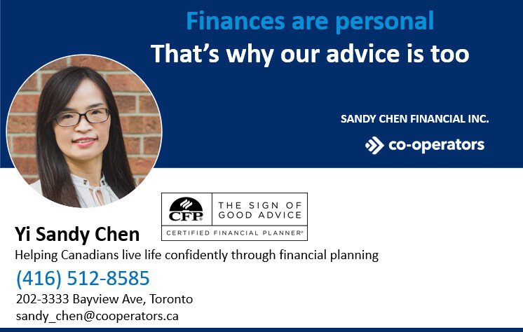 商业和房屋保险专家, Sandy Chen：CFP- 认证财富策划师