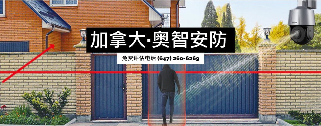 大多伦多AI 4K警报摄像头 商业门禁  网络