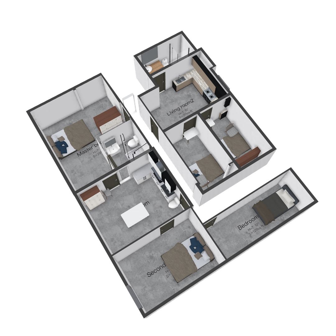 地下室合法化许可证permit,免费3D 效果图