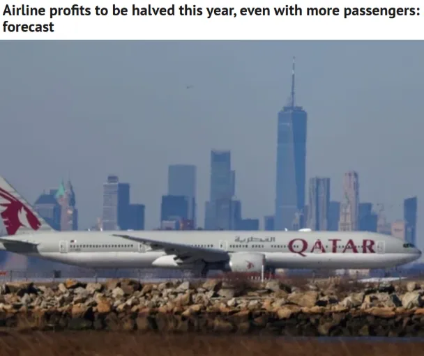 航空业发警报！利润暴跌，机票还要涨价？
