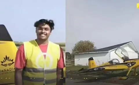 Kerala pilot trainee dies in mid-air collision during flight lesson in Canada
