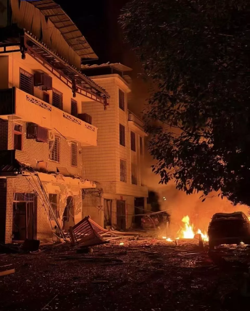 广西兴安爆炸已致7人遇难，附近居民看到蘑菇云